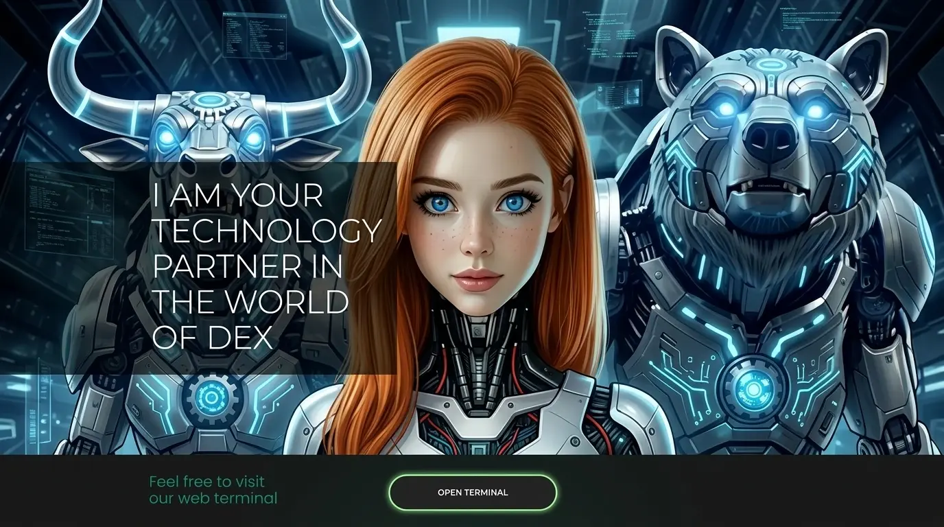 Plataforma de trading DEX en Solana